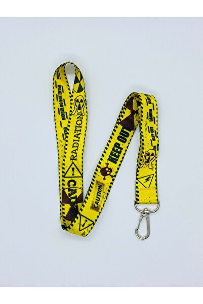 Sağlıkçı Shopping Radyasyon Temalı Boyun İpi Kart Askısı