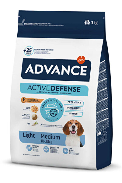 Advance Dog Medıum Lıght 3 Kg Dpmah