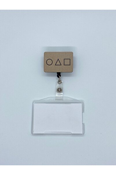 Sağlıkçı Shopping حامل بطاقة لعبة الحبار تحت عنوان حامل بطاقة يويو حامل شارة يويو