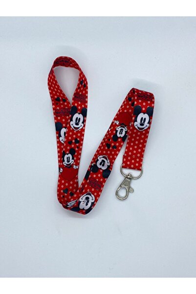 Sağlıkçı Shopping حزام بطاقة برباط للرقبة بتصميم ميكي ماوس 5