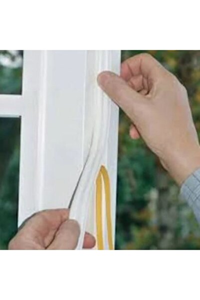 Adilon Door And Window Insulation Tape - White With Wick Rubber 3 X 2 = 6 meters