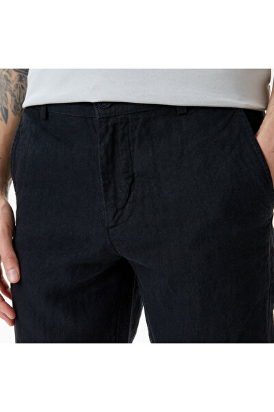 Lacoste Erkek Slim Fit Chino Siyah Pantolon