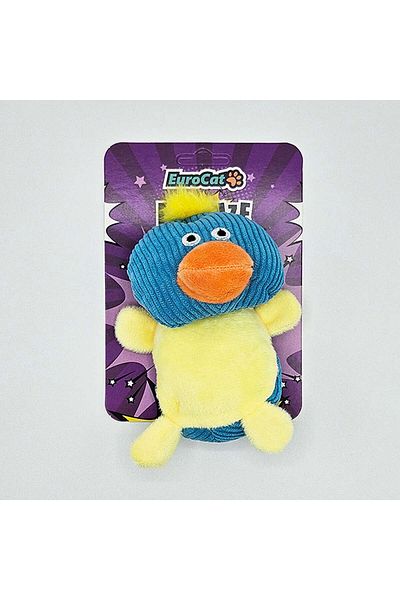 Eurocat Cat Toy Yellow Blue Parrot Hnzrn