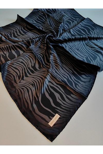 Pierre Cardin PİERRE CARDİN Μεταξωτό κρεπ σατέν κασκόλ - 2025 Kiş Season 8652230-312