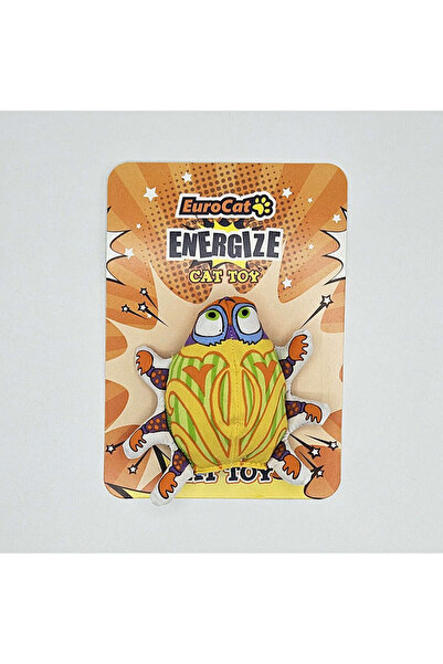 Eurocat Sptrns Cat Toy Yellow (101910) Ladybug