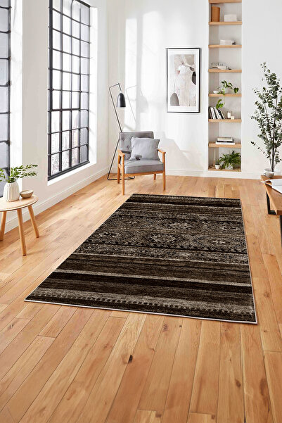 Napoli Home Baskılı Etnik Sade Desen Yıkanabilir Kaymaz Taban Yolluk Mutfak S...