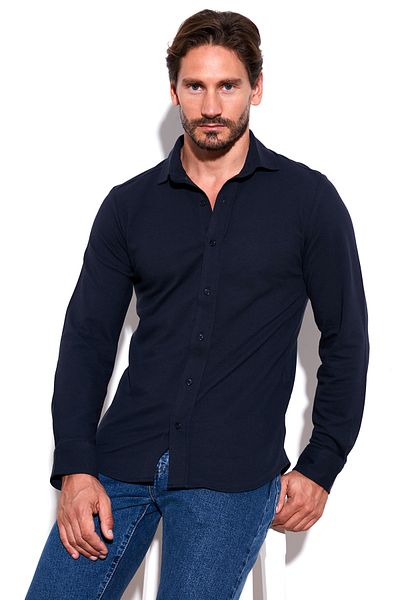 Buratti Мъжка риза - 100% памук, стандартна кройка, CF25W113650