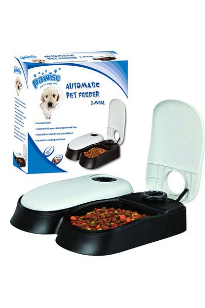 Pawise 2-Piece Timer Food Container - 141036