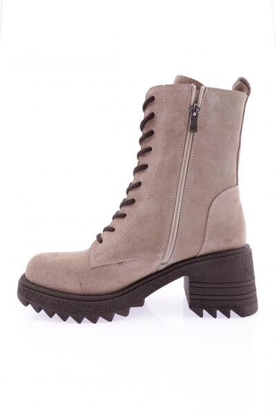 DGN Kadın Bot Vizon Süet Hakiki Deri 33210882