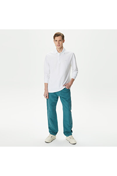 Lacoste Erkek Relaxed Fit Mavi Pantolon