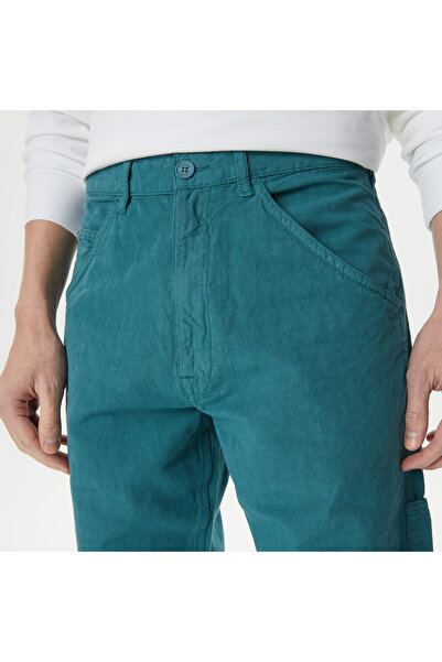 Lacoste Erkek Relaxed Fit Mavi Pantolon