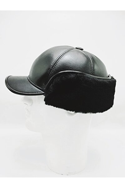 ERAT TİCARET قبعة طيار من الجلد فروي - الجزء الداخلي مصنوع