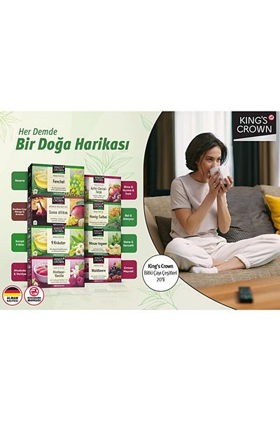 King's Crown - Herbal Tea - Fennel - 40 Gr