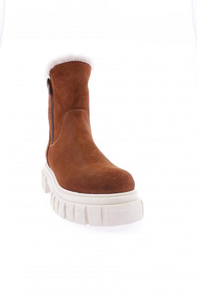 DGN Γυναικείες Μπότες Γνήσιο Δέρμα Tan Suede 3329882