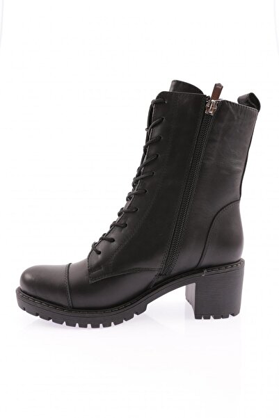 DGN Kadın Bot Siyah Hakiki Deri 332102882