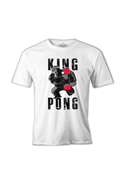 Lord T-Shirt تنس الطاولة - تيشيرت رجالي أبيض من King Pong