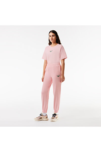 Lacoste Kadın Jogger Pembe Eşofman Altı