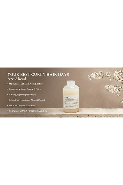 Davines Voluminous Curls Strengthening Shampoo: Love/Curl 250ml Vegan Friendly Beautysecretsq18