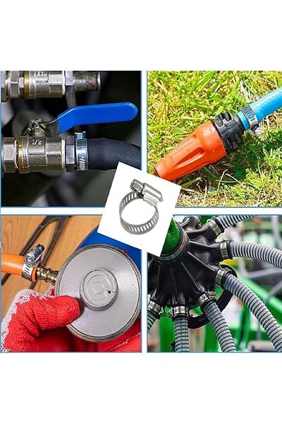 ilta Life Erbi 8X13 - 5 Pieces Hose Pipe Clamp Adjustable