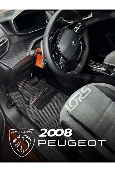 LORS Peugeot 2008 Eva Paspas Takımı- Topukluk- (ANTRASİT-SİYAH)