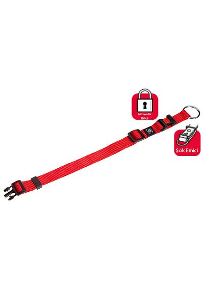 Karlie Karlıe Lockable Neck Collar XL 55-75cm Red Hnzrn