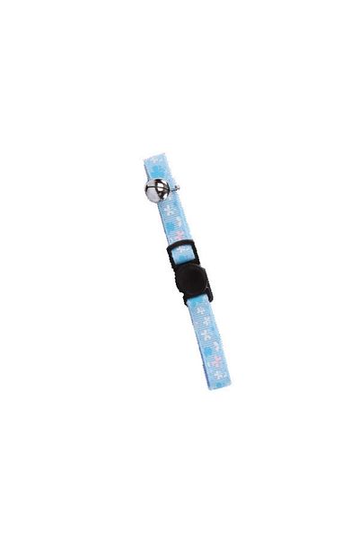 Pawise Cat Collar Blue Butterfly Dpmah