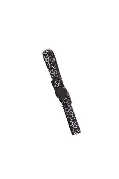 Pawise Cat Collar Black White Marble Pattern Dpmah