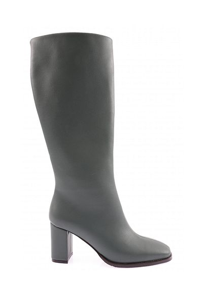 DGN Γυναικείες μπότες με τακούνι Blunt Toe Petrol 2110212821