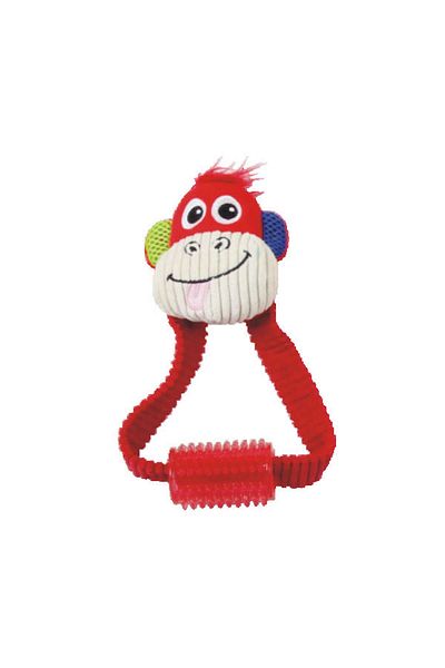 Pawise Vivid Life-Monkey Tugger Dog Toy Hnzrn