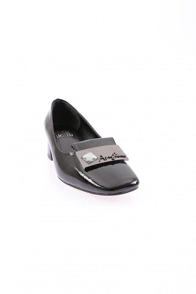 DGN K104 Women's Heeled Shoes with Iron Accessories