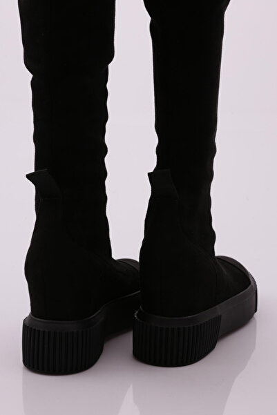 DGN 3036-2027 Μοντέλο μακριές γυναικείες μπότες - Χοντρή σόλα