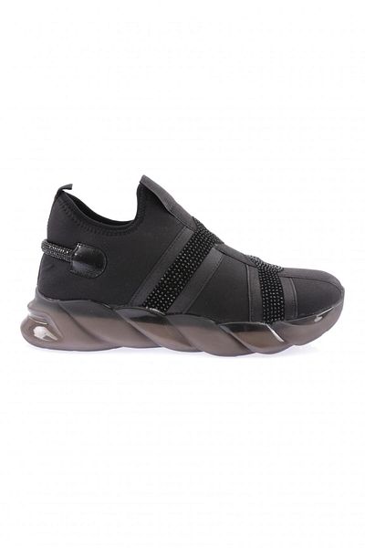 DGN 310 Pantofi pantofi de damă cu talpă groasă Silver Stone