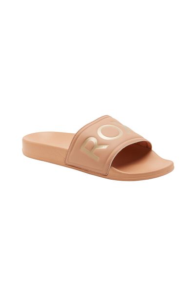 Roxy Beige Women's Slippers - Slippy Ii Model