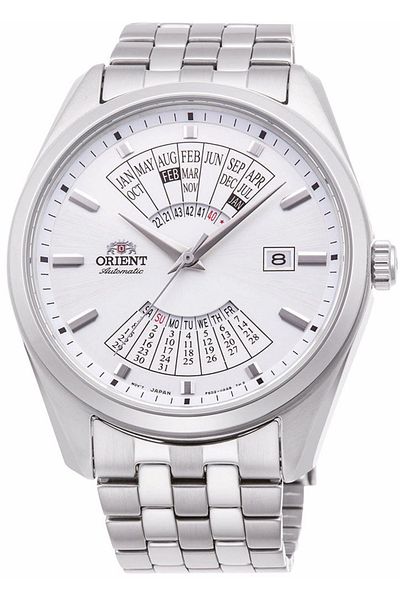 Orient RA-BA0004S10B Steel White Dial 43 mm Steel Automatic Men's Wristwatch