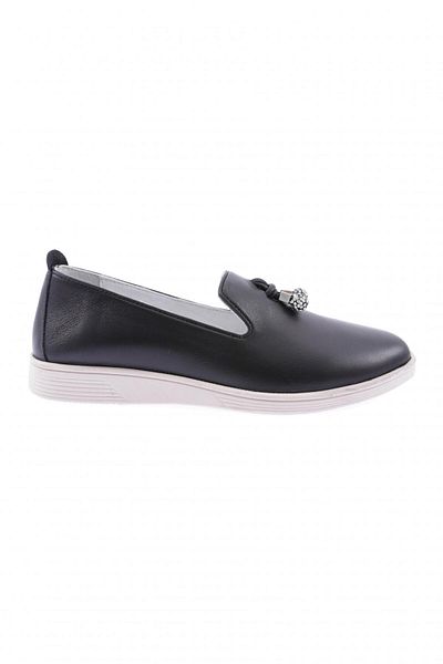 DGN 2255 Pantofi ocazional cu cataramă cu piatră de cristal pentru femei