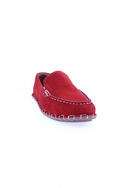 DGN 603-23y Women's Sewing Detailed Loafer Shoes