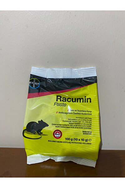 antihaşere Bayer Racumin Pasta Fare Ilacı Fare Zehiri Fare Yemi Sıçan Zehiri ...