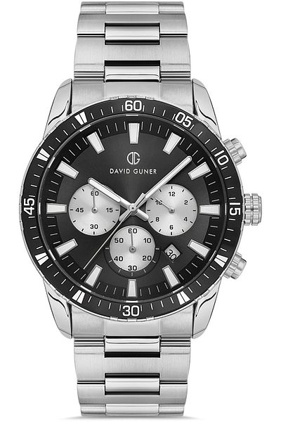 DAVID GUNER David Güner Men's Watch Dg-8529Ga-A2 44 mm Metal