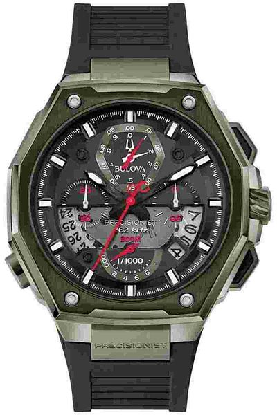 Bulova Bulova 98B358 Precisionist Chronograph 46mm 30ATM
