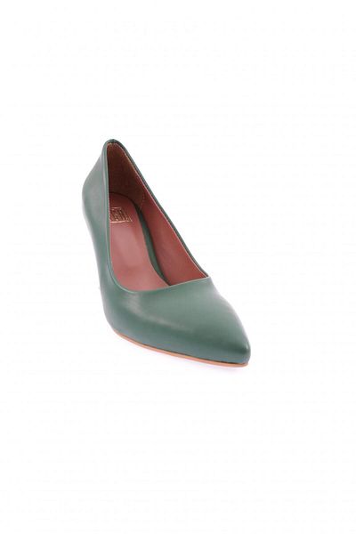 DGN 0620-22k Pointed Toe Decollete Long Heeled Shoes