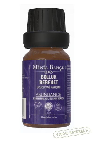 Minia Bahçe Bitki ve Sanat Atölyesi Abundance Abundance-Bereket Essential Oil Mix - 100% Pure, 10 ml