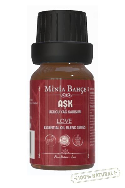 Minia Bahçe Bitki ve Sanat Atölyesi Love Essential Oil - 100% Pure, 10 ml