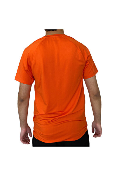 Merrell Tend Men's Orange Running T-Shirt Men's Running T-Shirt M3Tend