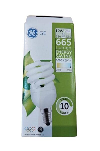 General Electric TASARRUFLU AMPUL 12 WATT E 14 DUY GENERAL ELECTRİC SARI IŞIK