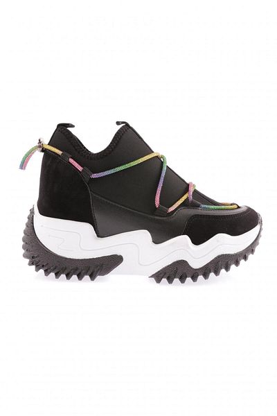DGN Z94 23y Pantofi pantofi pantofi cu talpă groasă pentru femei, cu frânghie argintie