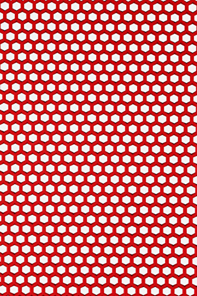 Genel Markalar Kaydırmaz Kırmızı Bal Petek Paspas En:120cm