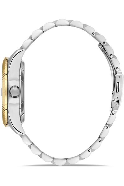 DAVID GUNER David Güner Men's Watch Dg-8626Ga-D10 43 mm Metal-Gold