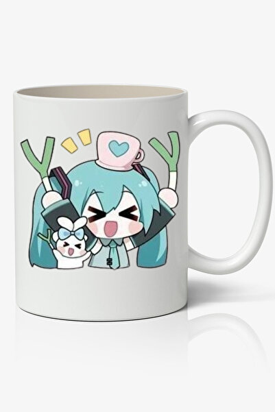 Toyaso Hatsune Miku One Piece Anime Naruto Death Note Hellsing Temalı Kupa Bardak Arkadaşa Sevgiliye Hediye