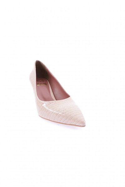 DGN 340-22y Women's Pointed Toe Low Heeled Shoes