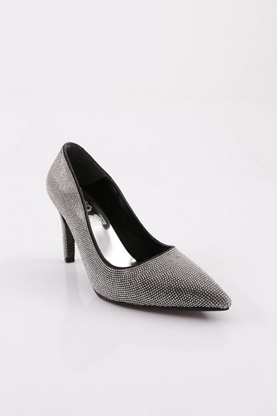 DGN 1310 Pantofi de seară de damă cu vârf ascuțit Crystal Stone